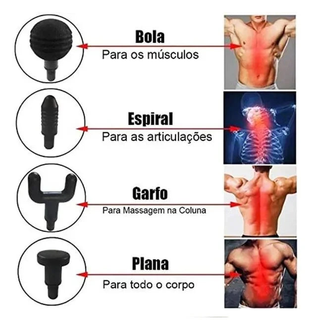 Pistola Massageadora
